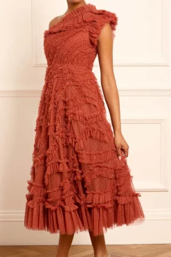 Aaliyah One-Shoulder Ballerina Dress