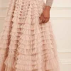 Hattie Ruffle Ankle Skirt