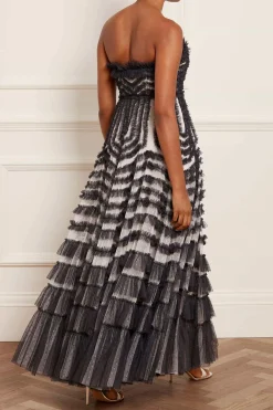 La Vie En Rose Strapless Gown