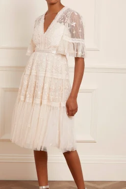 Lottie Lace Midi Dress