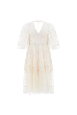 Lottie Lace Midi Dress