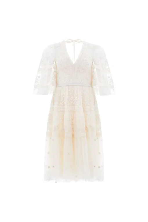 Lottie Lace Midi Dress