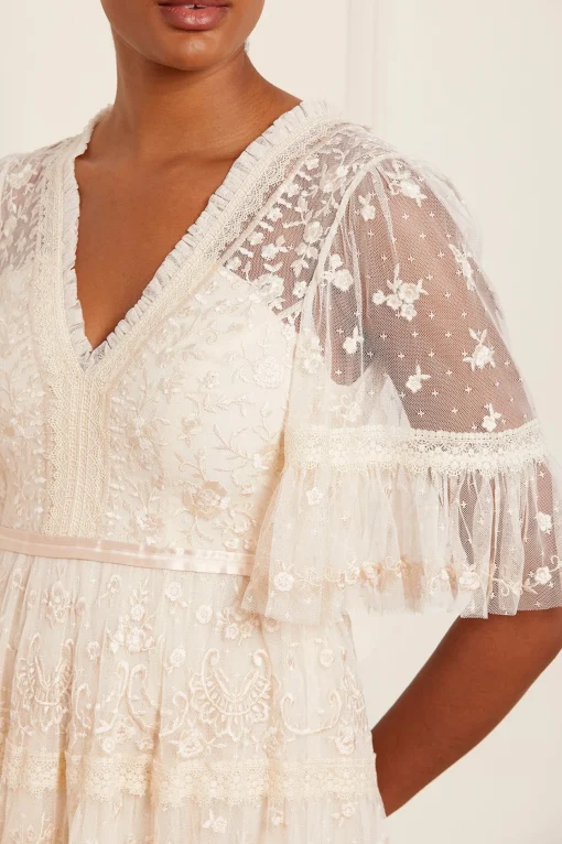 Lottie Lace Midi Dress