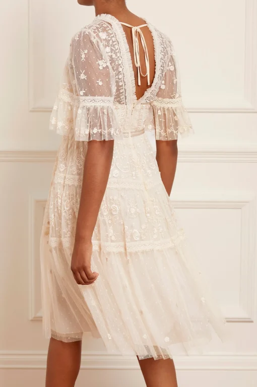 Lottie Lace Midi Dress