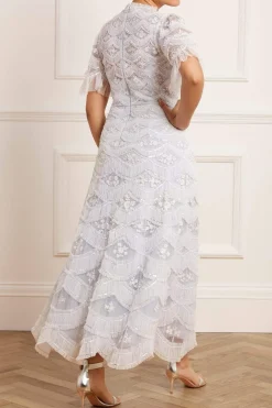 Lunette Blossom Ankle Gown
