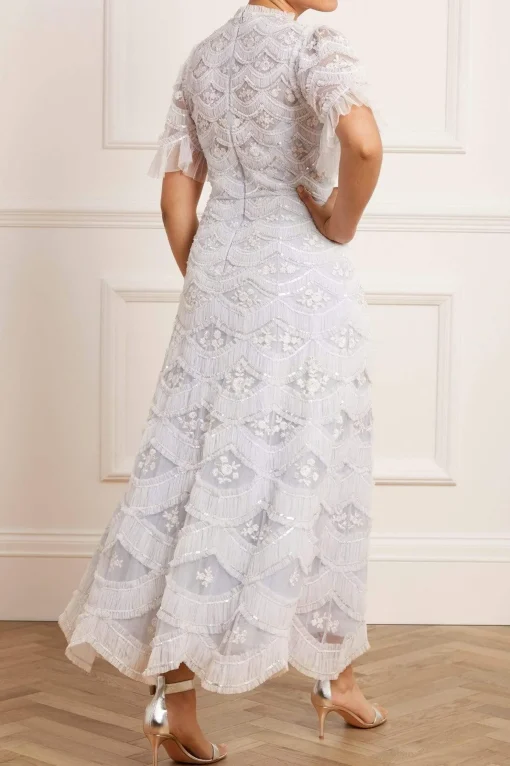 Lunette Blossom Ankle Gown