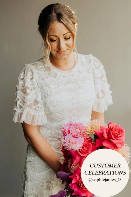 Lunette Blossom Ankle Gown