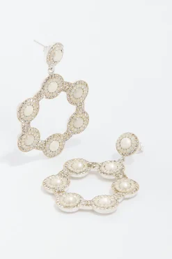 Pearl Romance Mini Hoop Earrings
