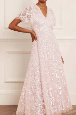 Trailing Bow Gown