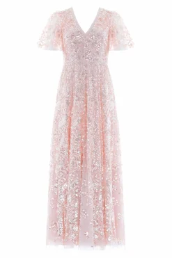 Trailing Bow Gown