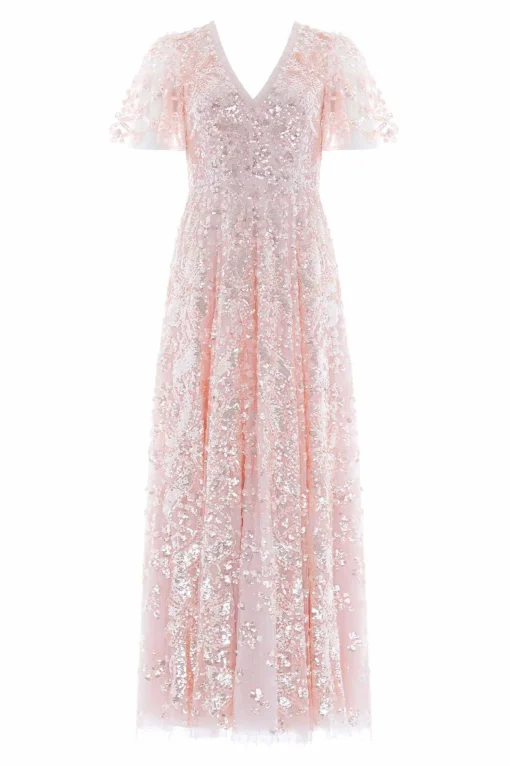 Trailing Bow Gown