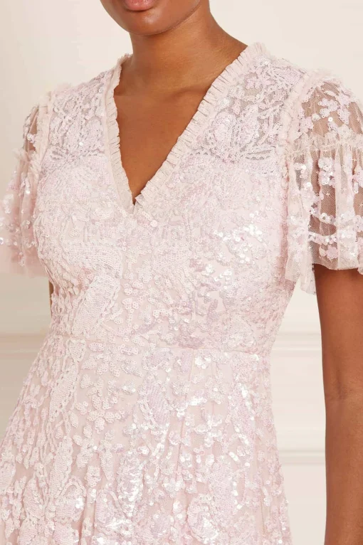 Trailing Bow Gown