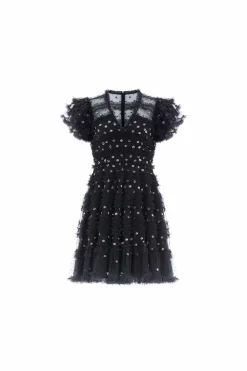 Vivian V-Neck Micro Mini Dress