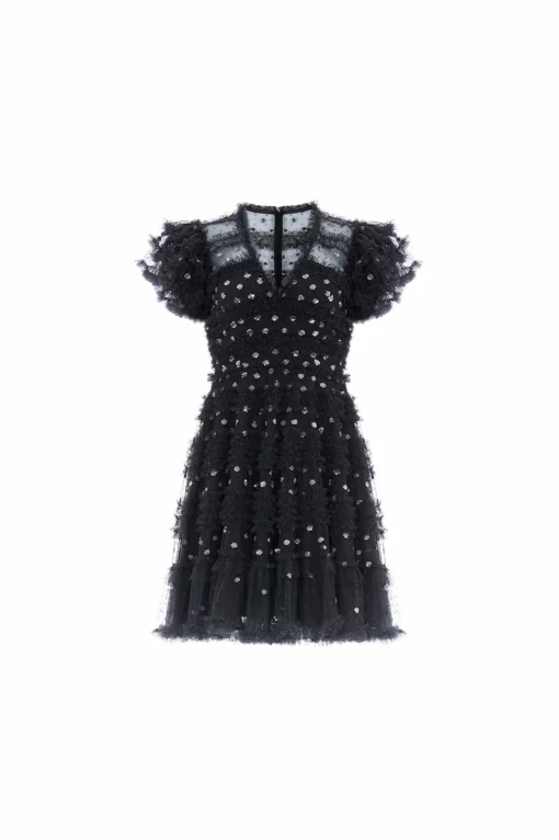 Vivian V-Neck Micro Mini Dress